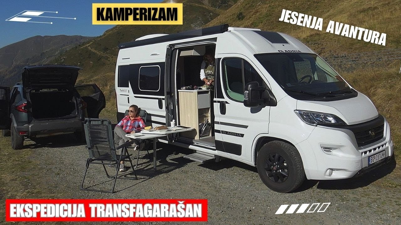 Kamperom na Transfagarašan