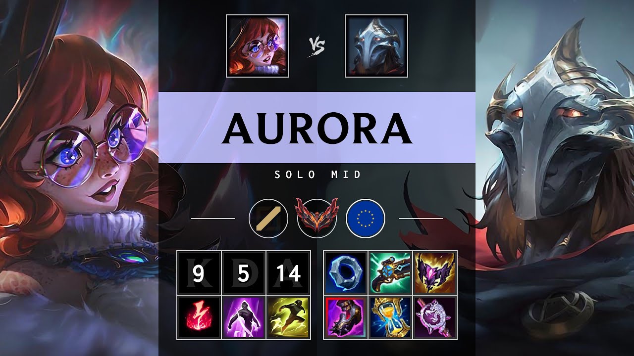 Aurora Mid vs Viktor - EUW Grandmaster Patch 25.15