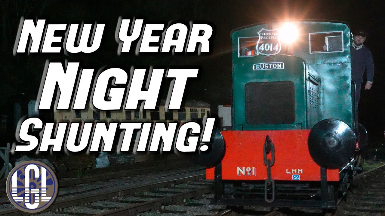 NEW VIDEO: Driving my Locomotive for New Years Day!