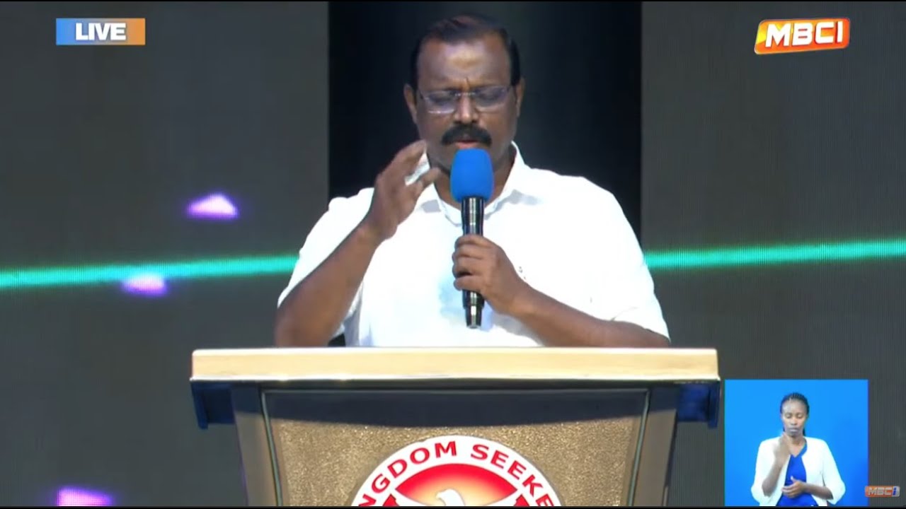 THE BLESSINGS OF THE ANOINTING || EV. THIRU LAZAR