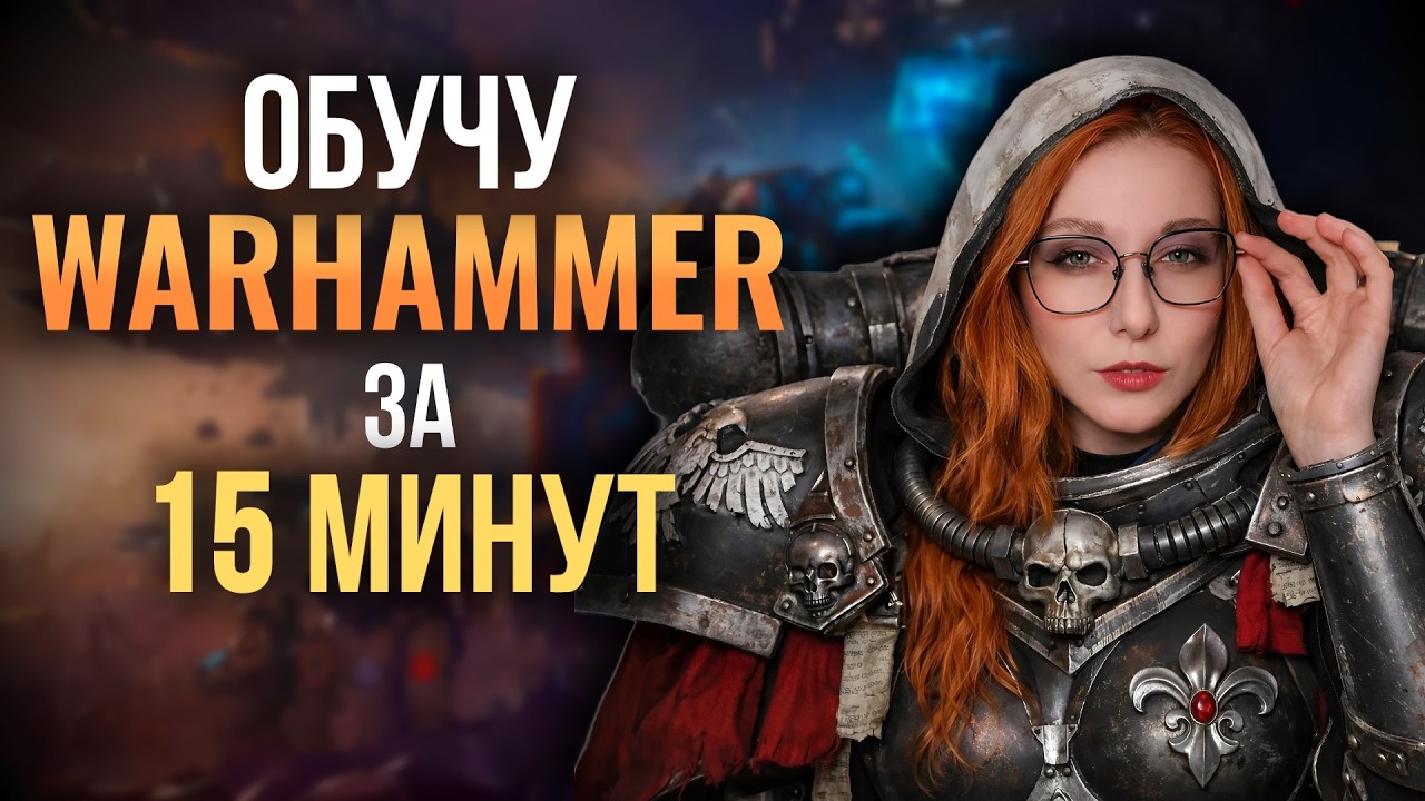 Как играть в Warhammer 40000! Самый простой гайд!