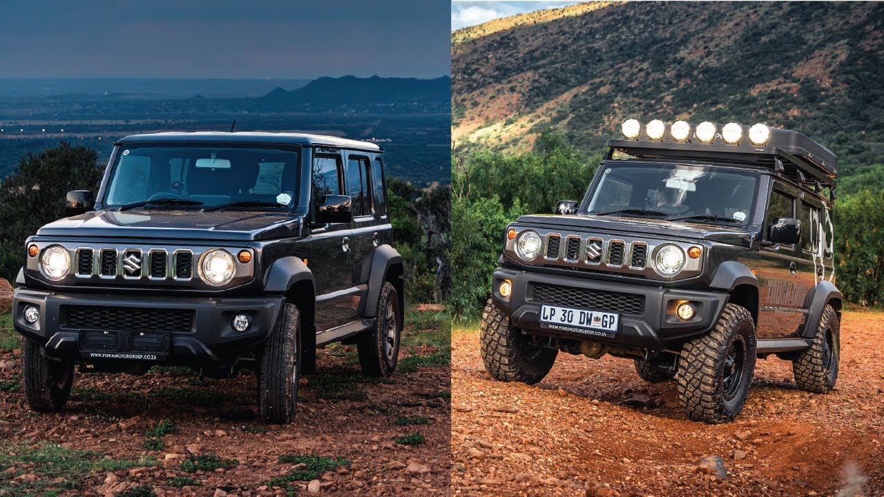 Standard vs Custom - Suzuki Jimny 4x4 Capabilities
