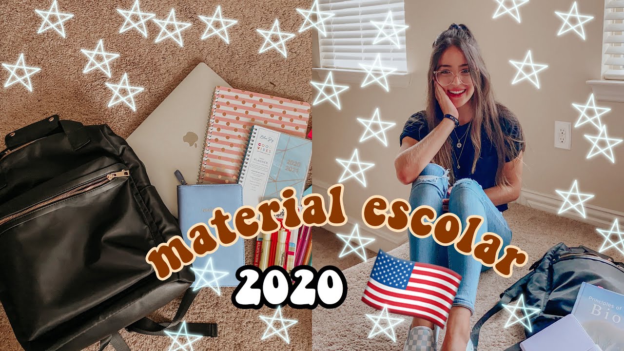 material escolar dos EUA 2020 | facul nos eua
