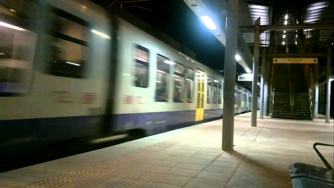 Desiro EMU in double traction at Neratziotissa station