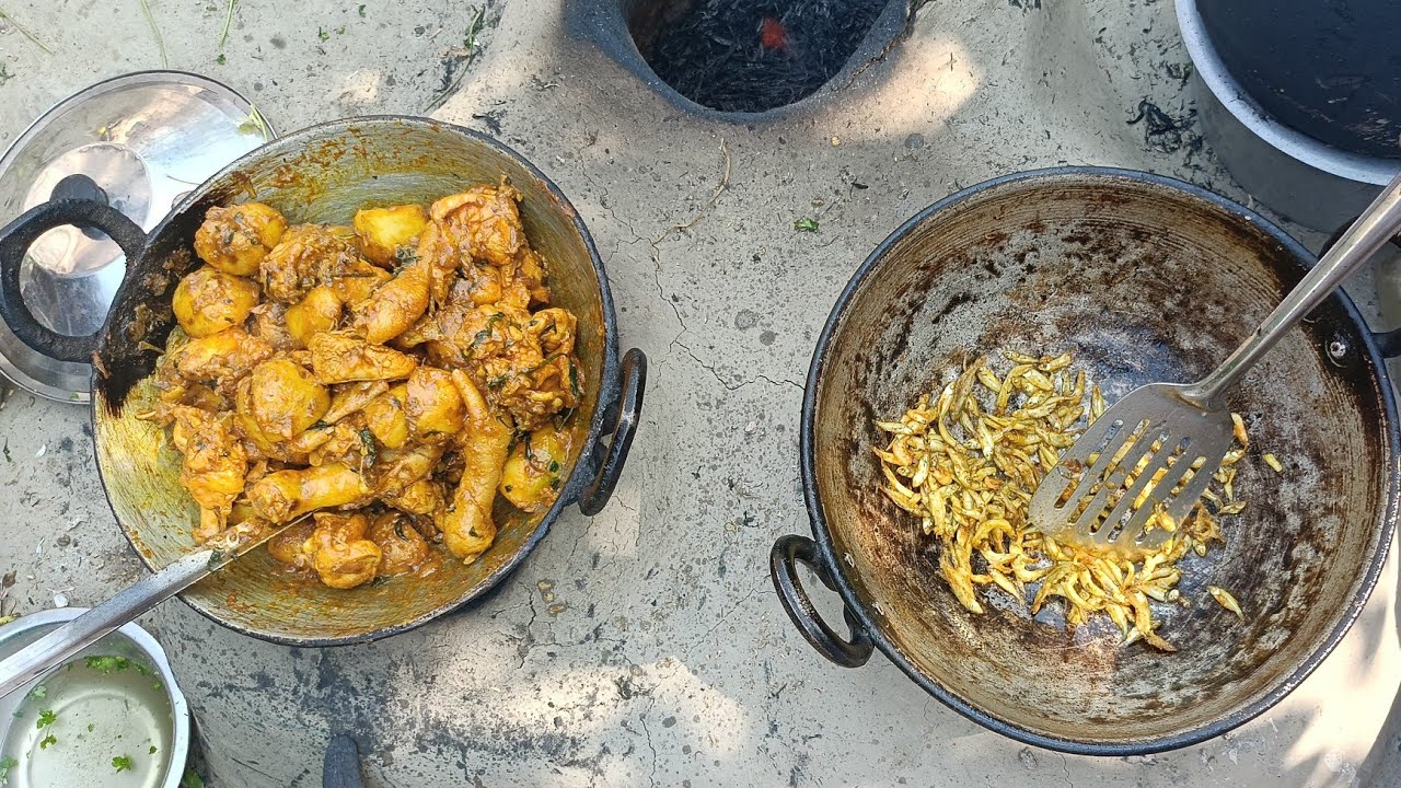 🐔 মুরগির মাংস রান্না 🐟 মাছের তেতো আলু ভাষা ডিম ভাজা #চিকেন #ভাইরাল #ভিডিও #মাছের #ট্রেন্ডিং #ভিডিও