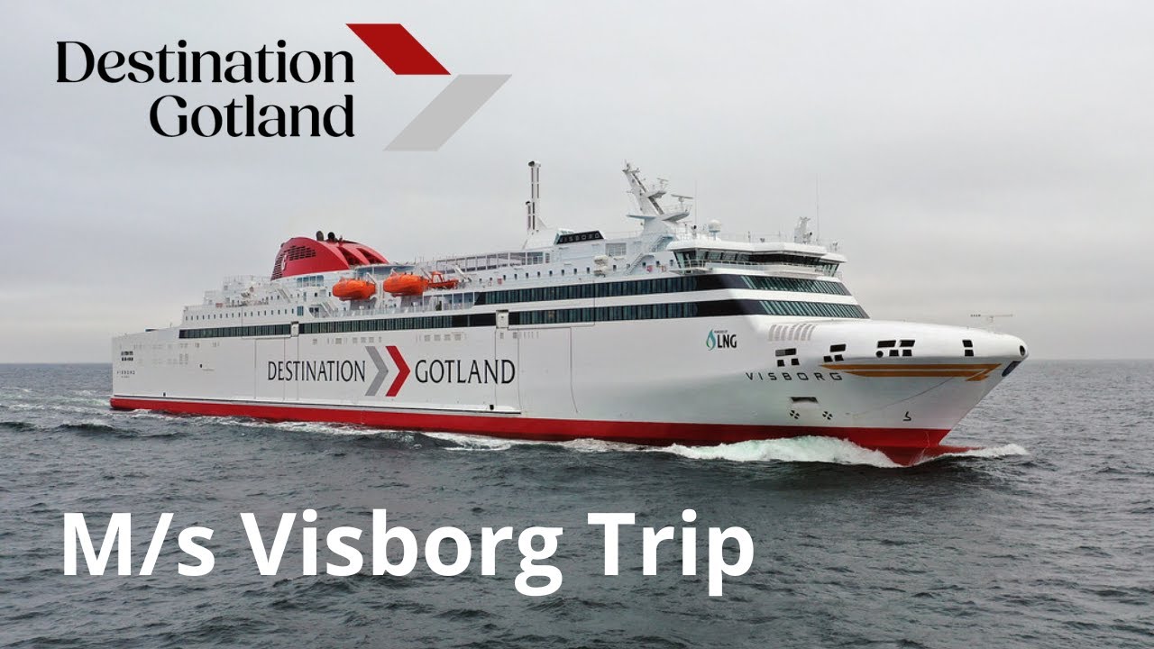 My Trip To Gotland With M/s Visborg