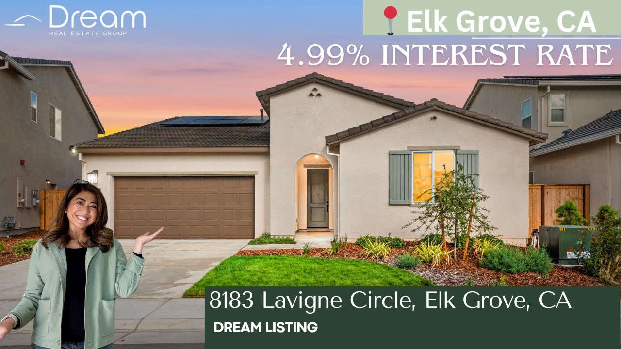 Brand New Single-Story Home Tour | Elk Grove,CA 95757 | Move-In Ready with 4.99% Rate!