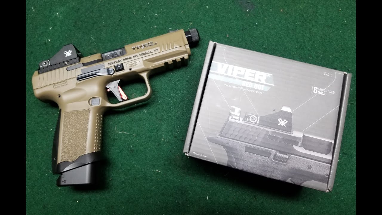 How To Install A Red Dot Sight On A Canik Pistol