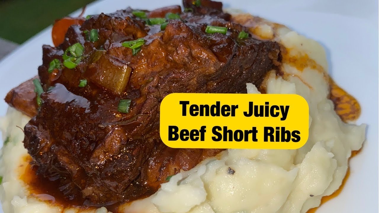 Sunday Dinner | Beef Short Ribs | Sour Cream & Chives Mashed Potatoes with Chef Bae