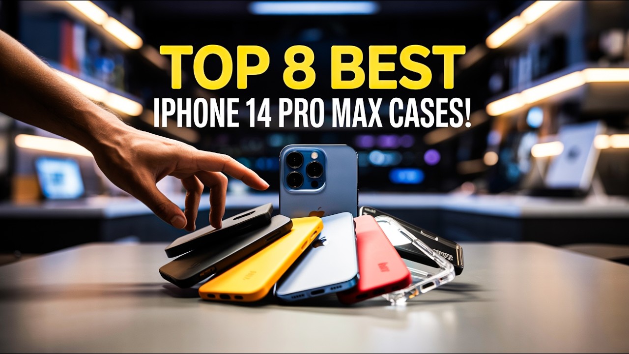 Топ-8 лучших чехлов для iPhone 14 Pro Max! ✅