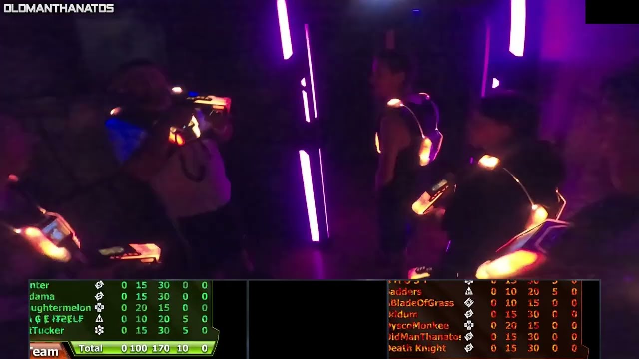 Thanatos Plays Scout POV | Laserforce Space Marines 5 Competitive Laser Tag