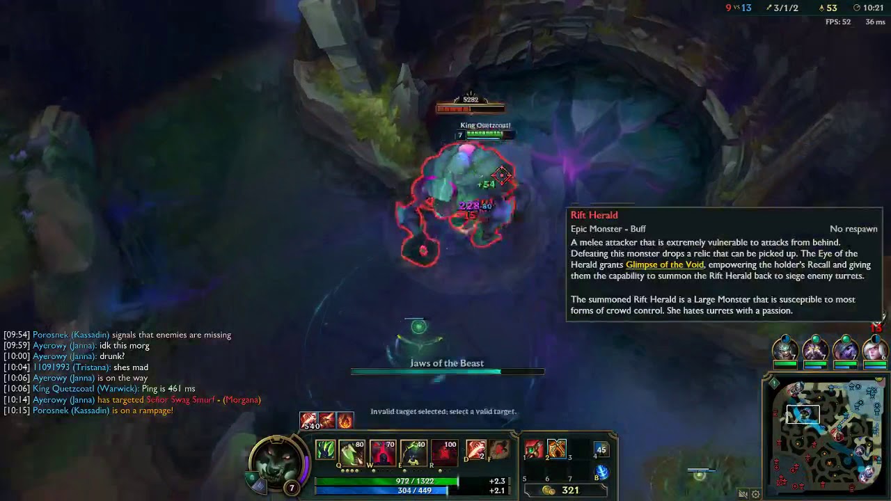 Diamond Warwick Jungle DESTROYS Smurf Onetricks