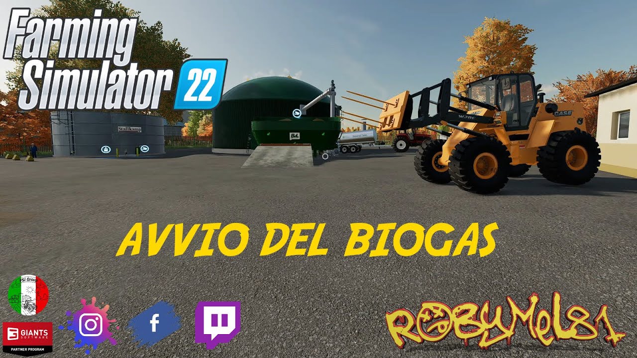 Avvio Del Biogas ►  FARMING SIMULATOR 22  ► SERIE EMILIA #38