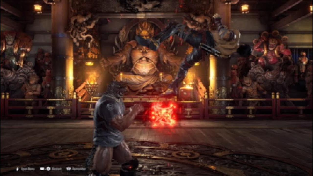 First Fight At Tekken King Against Unga Bunga Yoshi