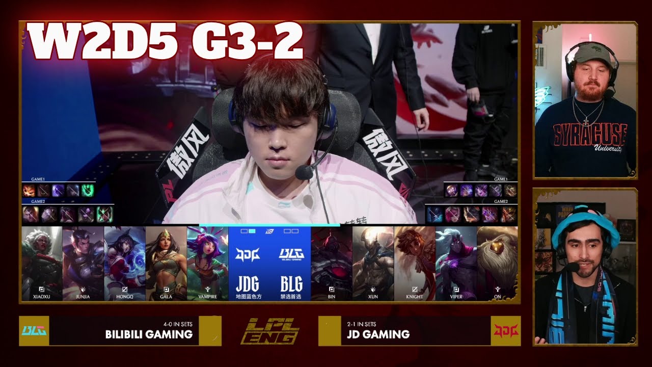 BLG vs JDG - Game 2 | Week 2 Day 5 LPL Winter 2026 Split 1 | Bilibili Gaming vs JD Gaming G2 full