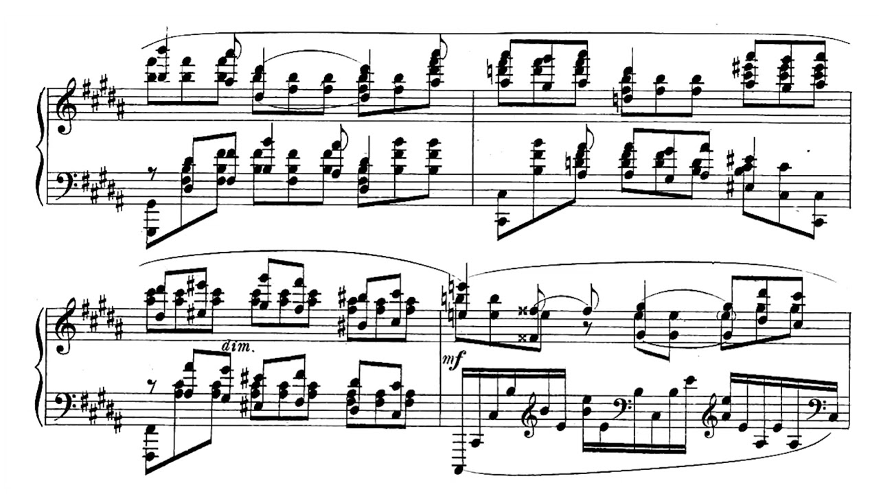 A.Scriabin - Fantasie in B Minor, Op. 28