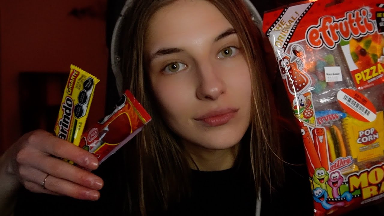 ASMR Gummies & Hidden Mexican Snacks – Chewy, Tingly!
