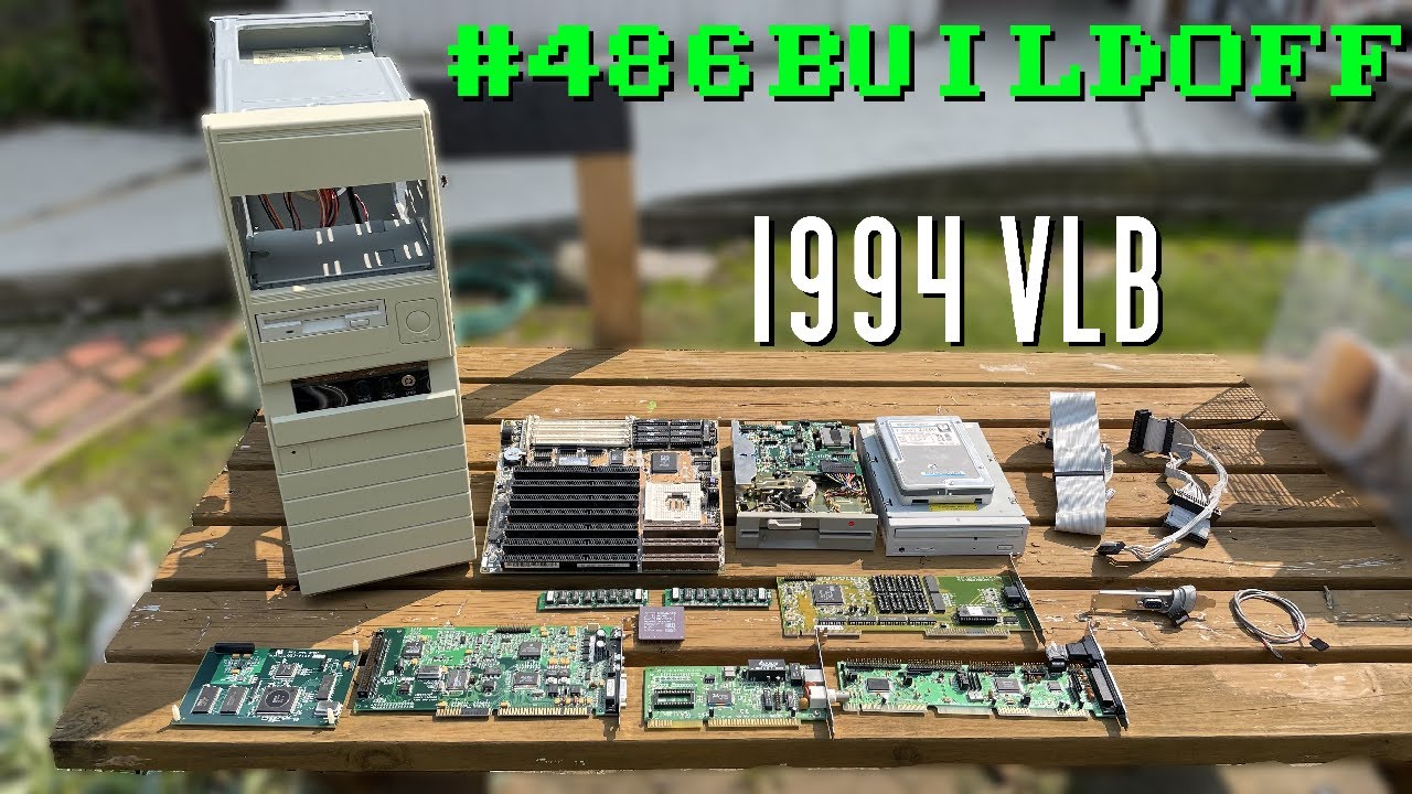 1994 High Performance AMD 486 VLB Build. 