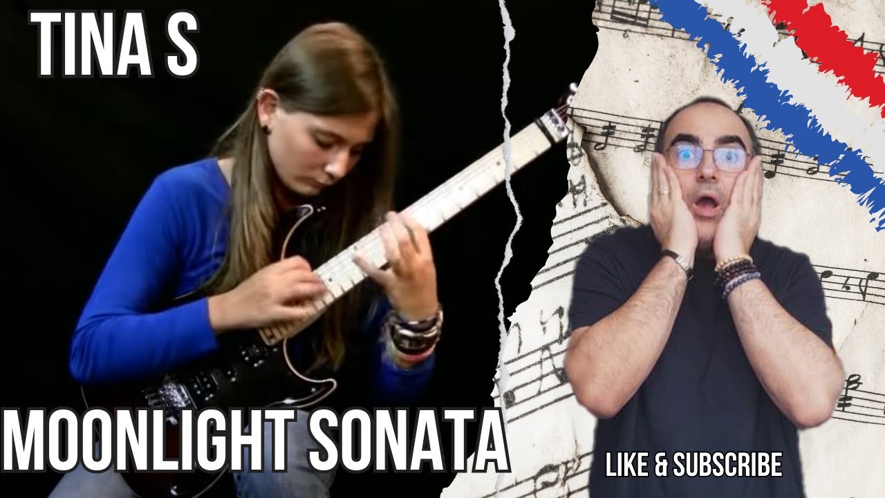 Tina S  -  Moonlight Sonata ( 3rd Movement )  ║  French Reaction !