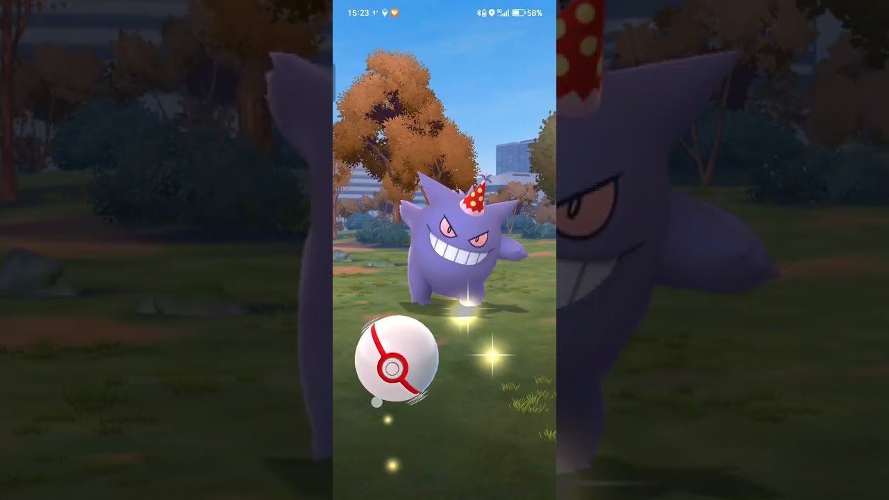 Back 2 back party hat gengar raids 