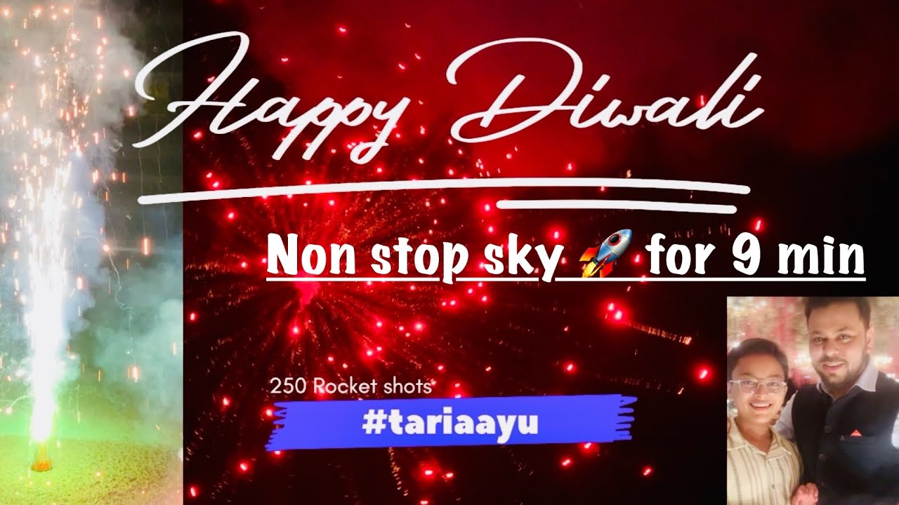 250 Non Stop Sky rocket shot