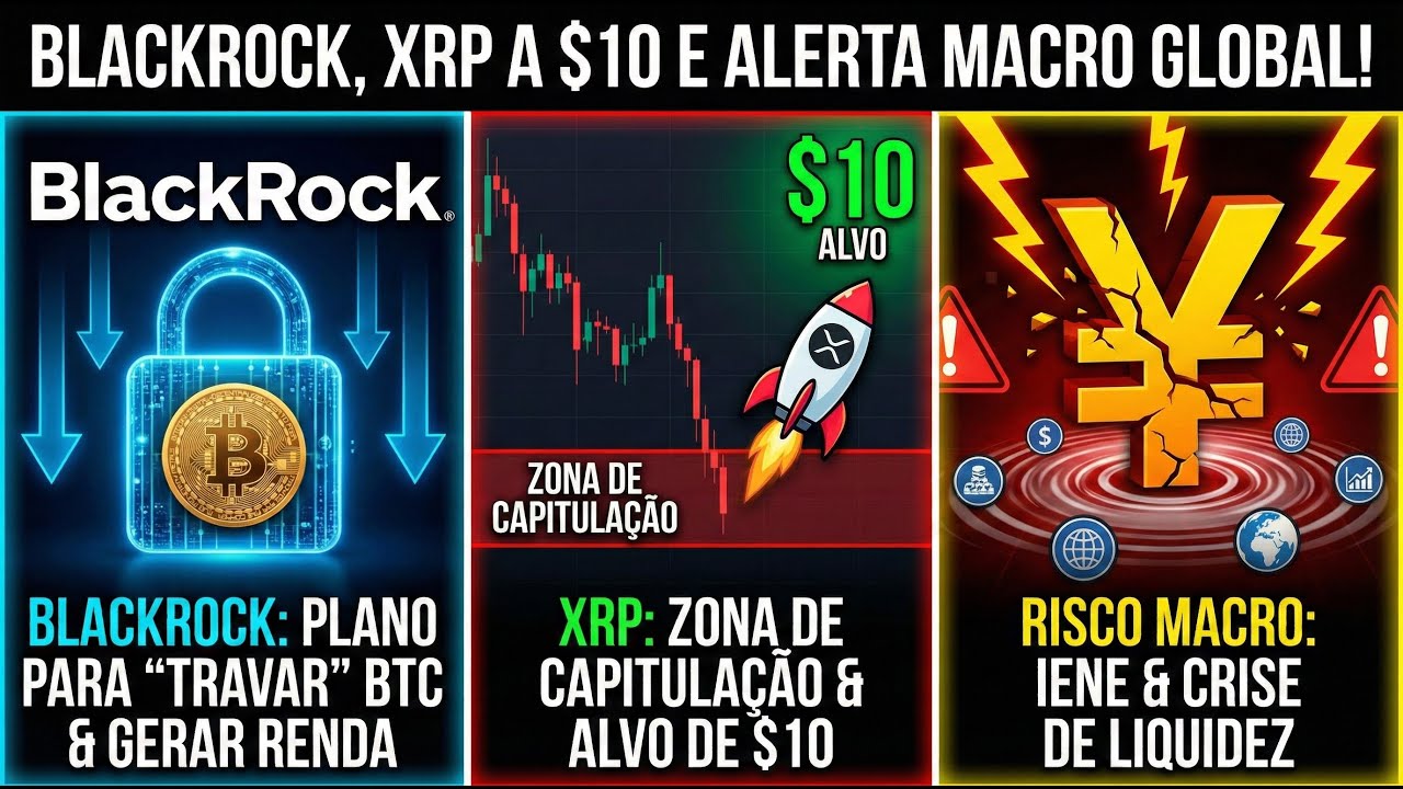 Novo ETF Bitcoin com Renda Extra da BlackRock + XRP a $10
