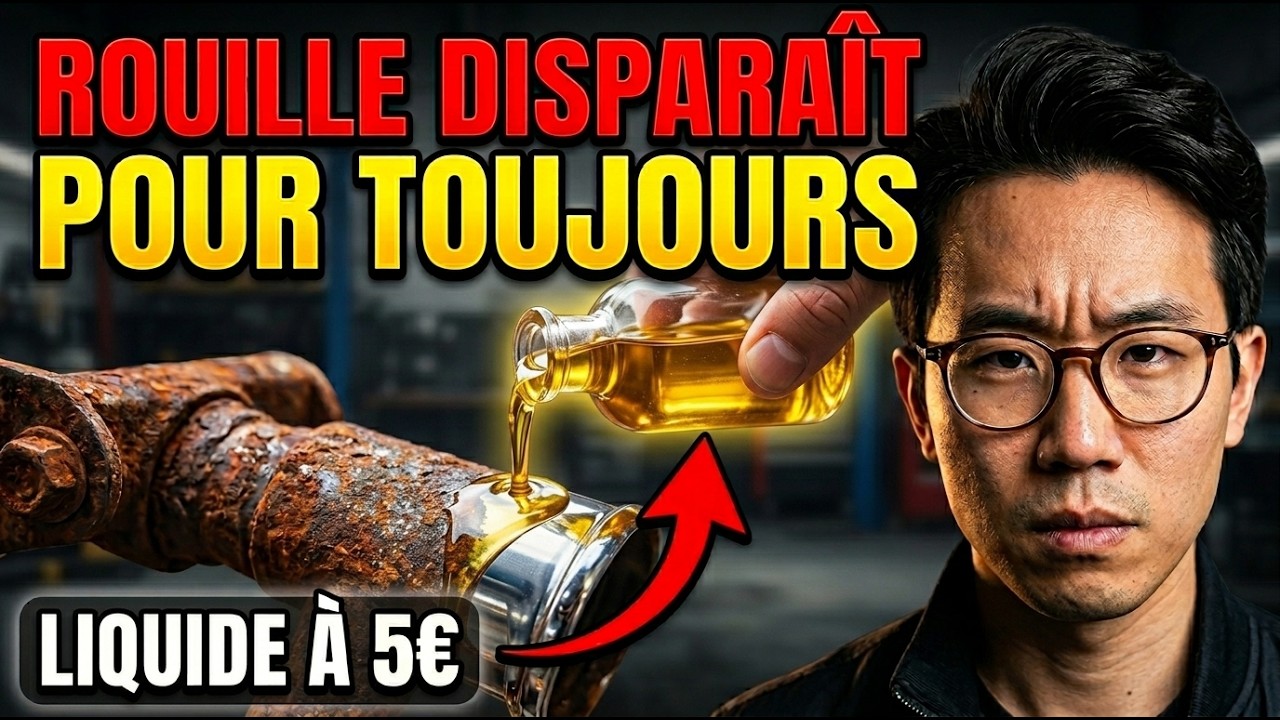 Le Liquide à 5€ Qui Élimine Toute la Rouille — L’Astuce Que l’Industrie Automobile a Cachée
