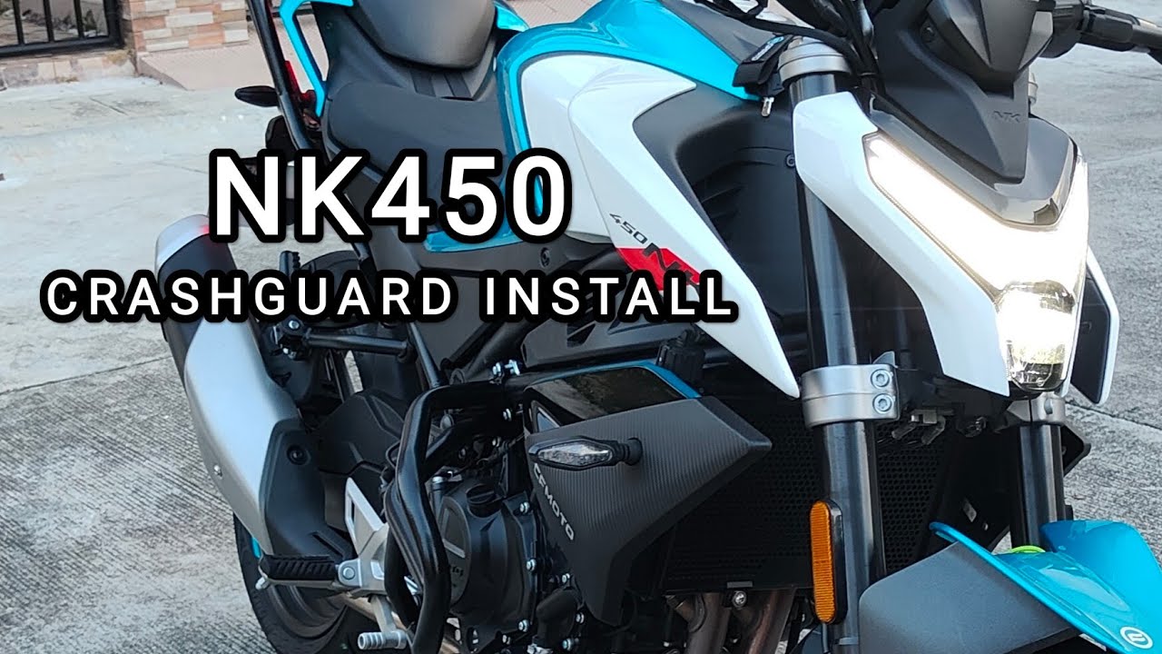 CFMOTO NK450 | CRASHGUARD | DIY INSTALLATION