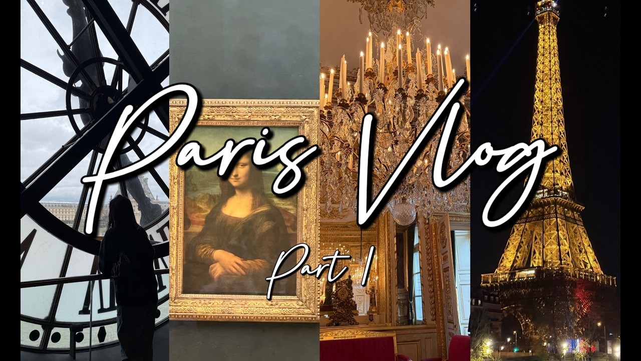 🇫🇷 Paris Vlog Part 1 | Solo Trip in December | Christmas Vibes | Museums and River Cruise