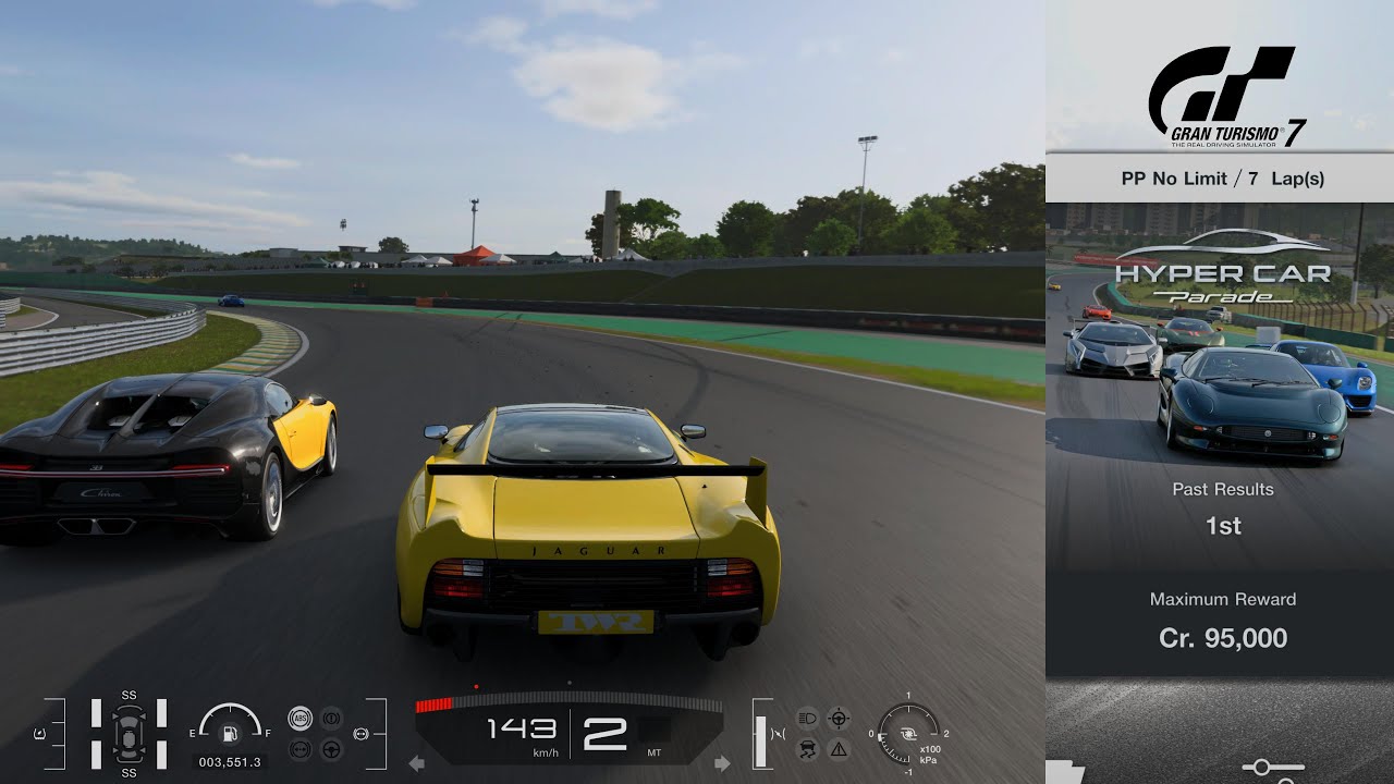 Gran Turismo 7 | Hyper car Parade Interlagos 7 Laps Difficult Hard - XJ220S PP669