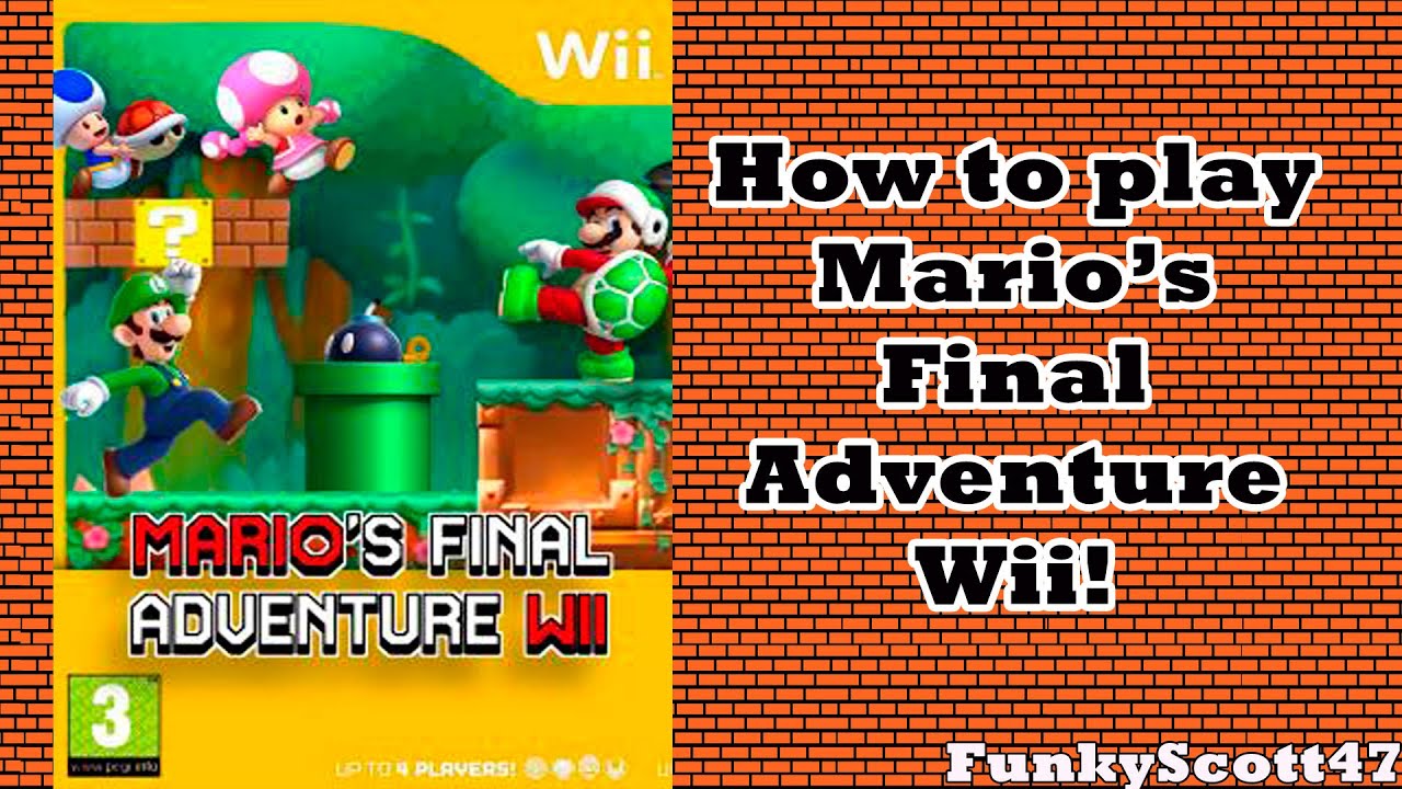 How to Install & Play Mario's Final Adventure Wii (NEW MOD!)