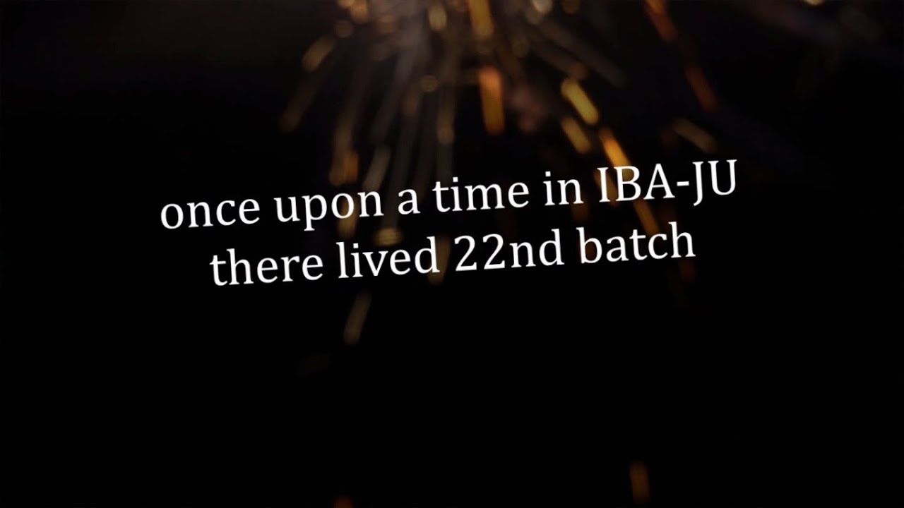 IBA-JU freshers_promo_2014