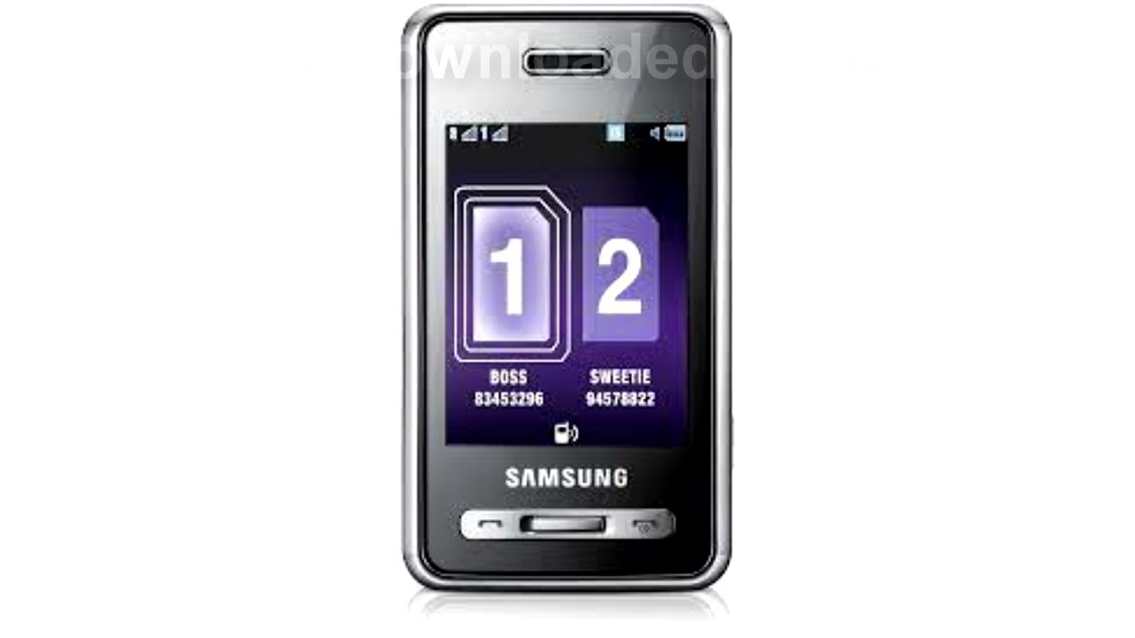 Real Hardware Ringtones - Samsung SGH-D980 DUOS