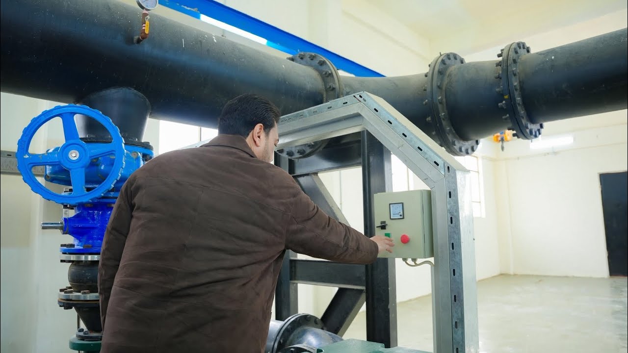 محافظ الأنبار يعلن إنجاز وتشغيل مشروع ماء الرحالية