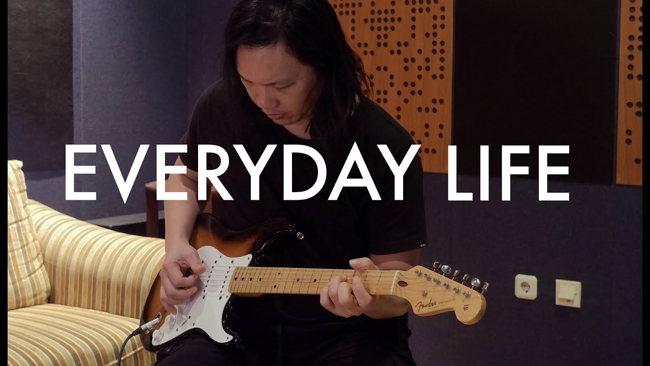 Everyday Life - Coldplay - (Electric Guitar Instrumental Cover)