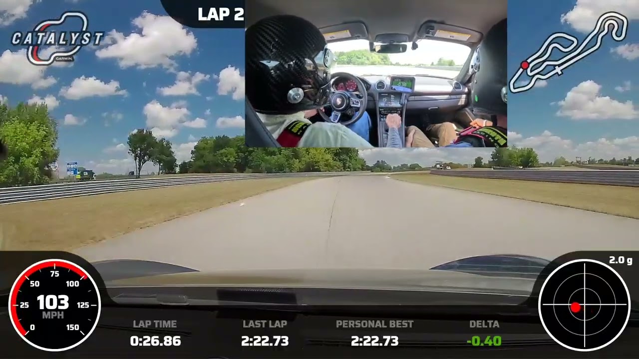 Andy Pilgrim Jumps in Fred's 718S at NCM
