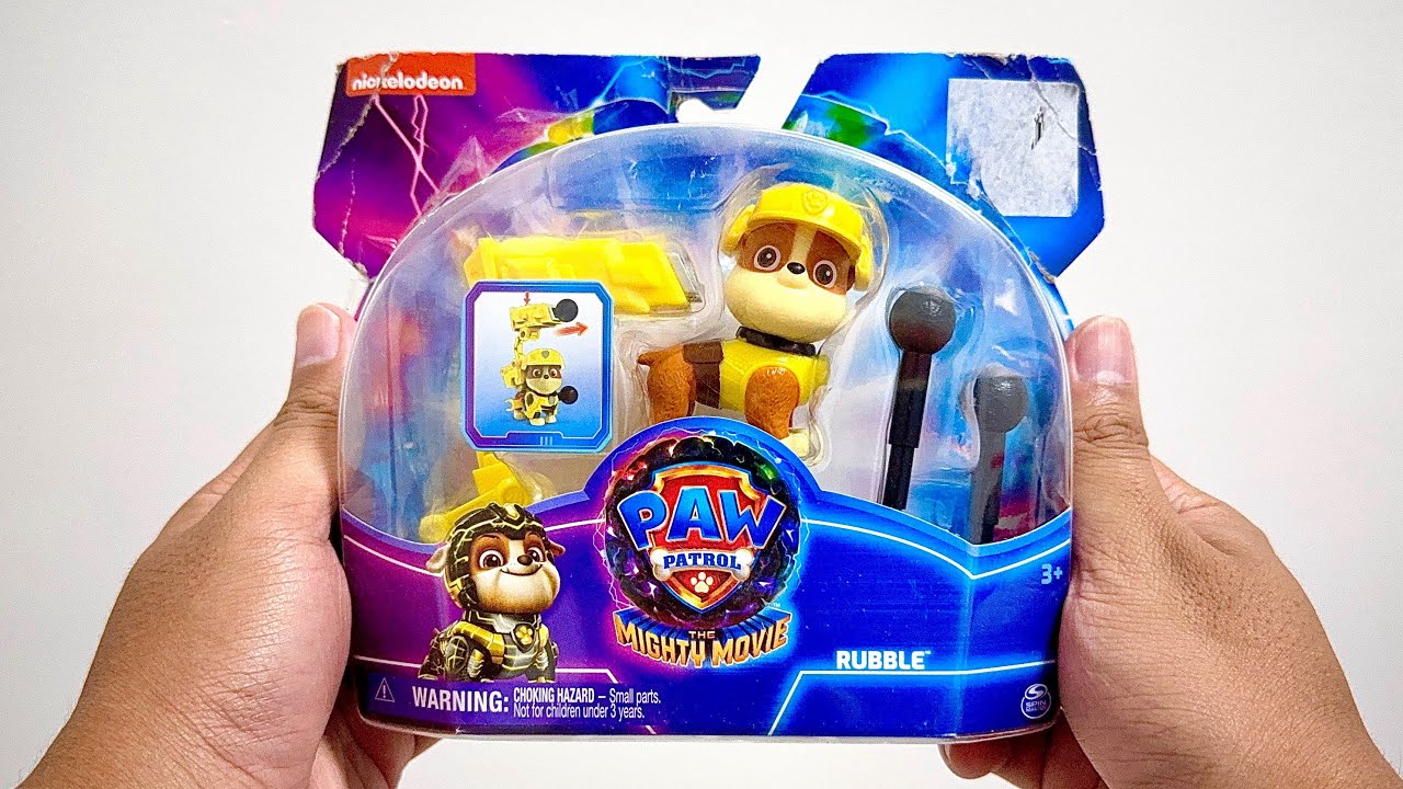 PAW PATROL | Rubble Toy Unboxing ASMR 🐶🏗️