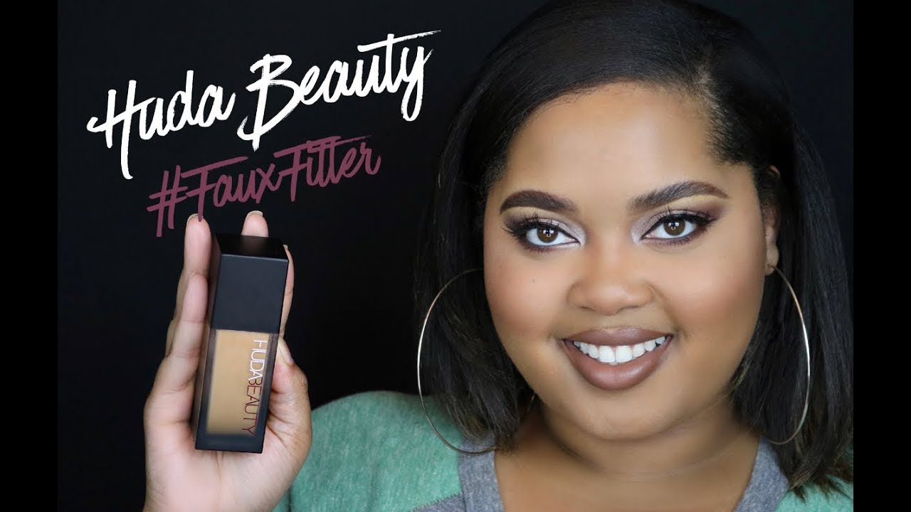 Huda Beauty #FauxFilter Foundation Try On + Review + Wear Test | KelseeBrianaJai