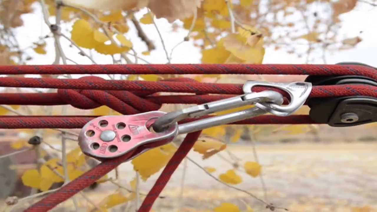 Slackline Brothers Pulleys: (4:1) Bare Bones Kit INTRO