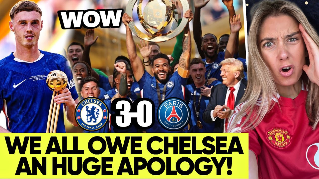 That Chelsea Performance Was Genuinely Scary! Cole Palmer Humiliated PSG in Club World Cup Final!