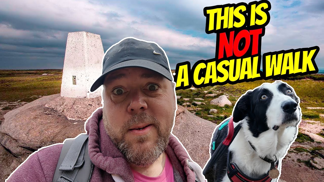 Peak District Vanlife | Hiking Kinder Scout with Dog