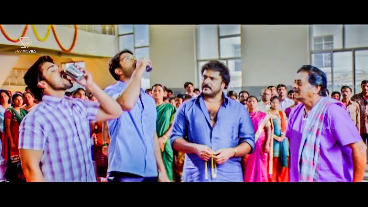 ಅಣ್ಣ ಹೇಳಿದಂತೆ ವಿಷ ಕುಡಿದ ತಮ್ಮಂದಿರು | Paramashiva Kannada Movie Part 01 | Ravichandran