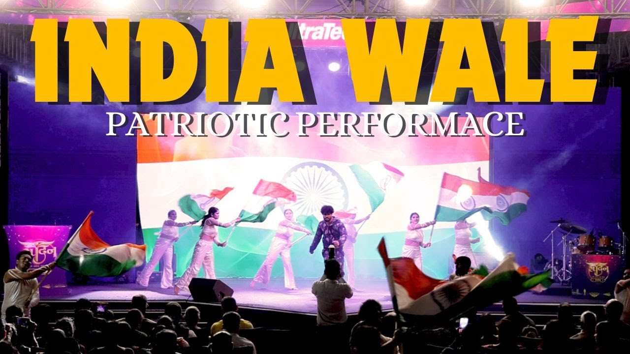Energetic Patriotic Performance Hum India Wale Corporate Event Motivational Dance Tiranga DeshBhakti
