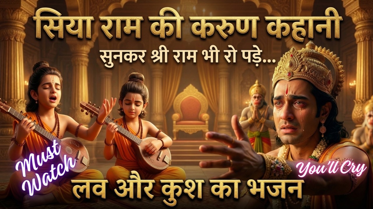 Ram Siya Ram (Hindi) (Lyrical)  | #ramsiyaram #Ram #adipurush #ramnavami #aayodhya #siyaram
