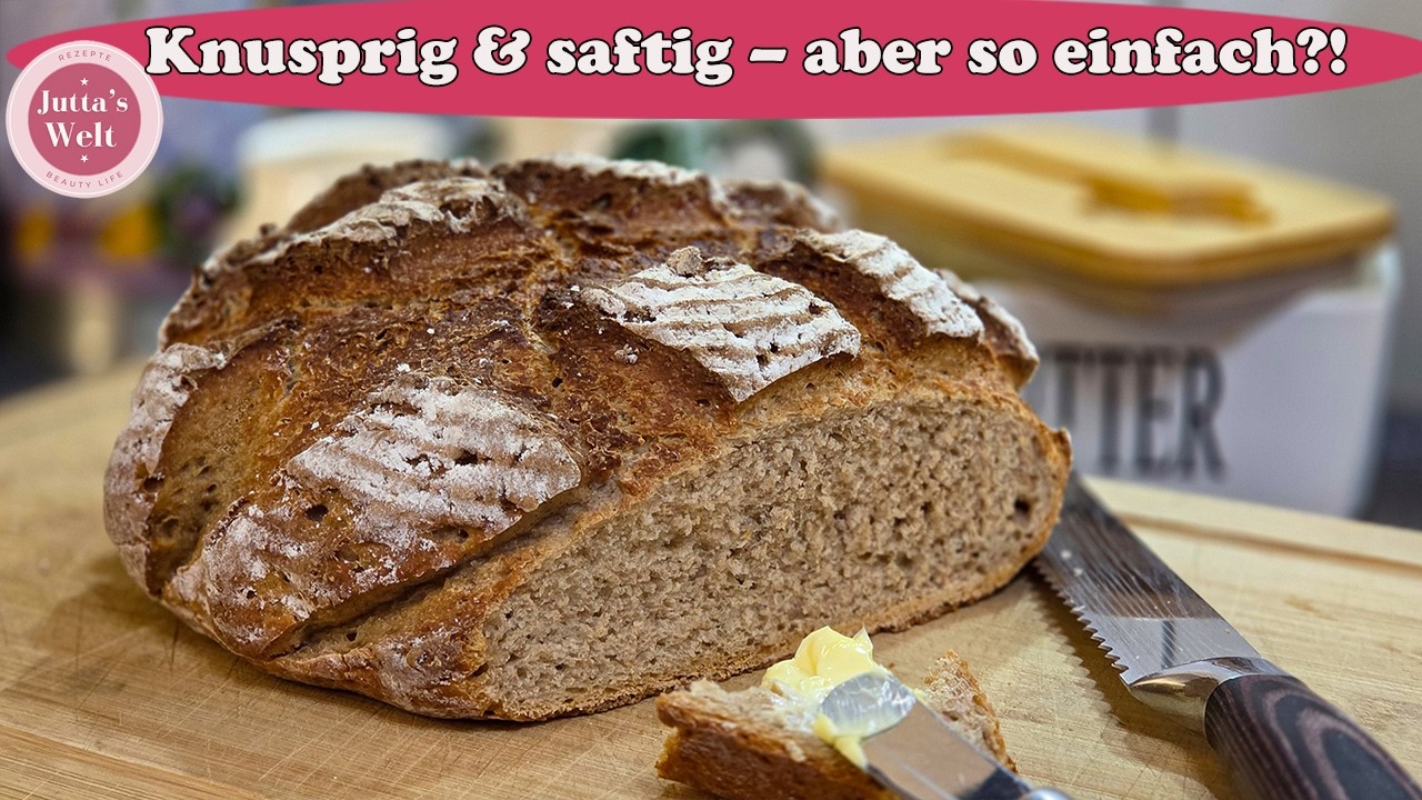 Sauerteigbrot wie vom Bäcker | Rezept ohne Stress & super einfach 🙌
