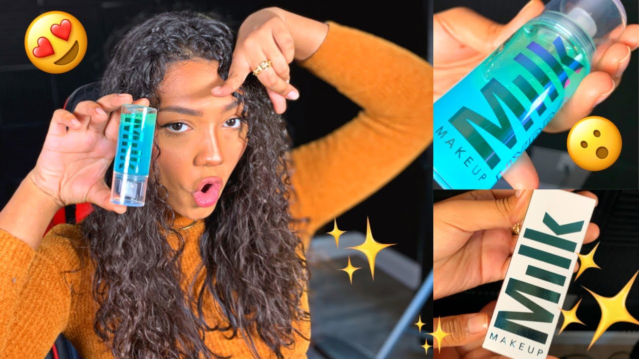 TESTING MILK HYDRO GRIP SETTING SPRAY| FIRST IMPRESSION!😮