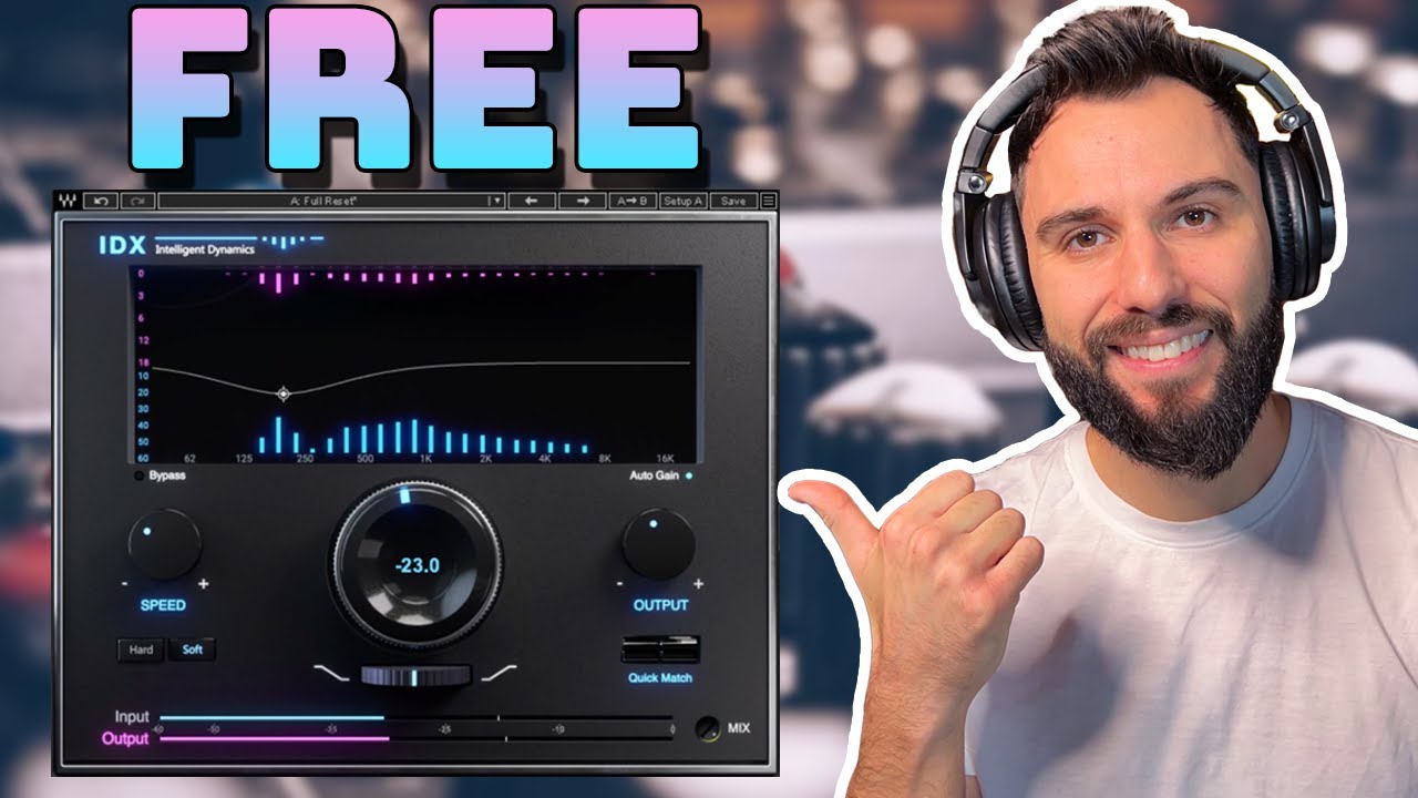 FREE Plugin Makes Vocal Compression EFFORTLESS 💪🏼 (IDX Intelligent Dynamics)