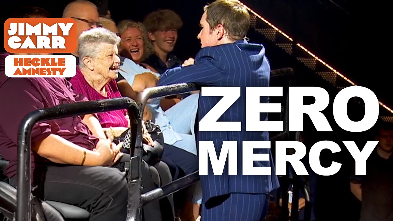 80 Year-Old Heckler Gets a BRUTAL Roast