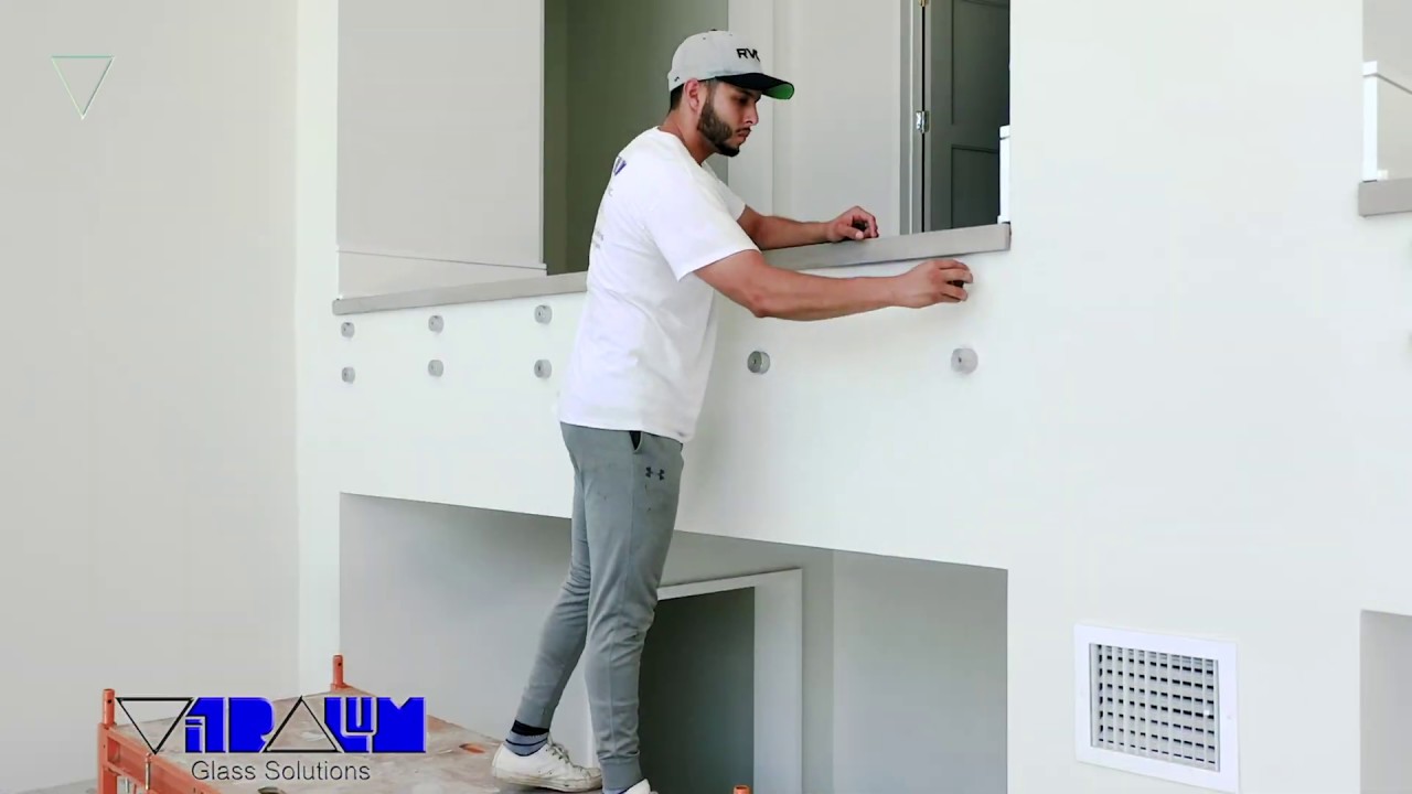 Vitralum Glass Solutions Inc Glass railing installation Orlando Windermere Lake Nona