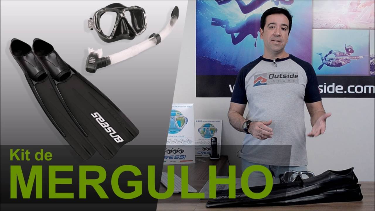 Indicação de Kit de Mergulho Custo X Benefício
